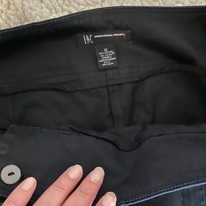 INC black capris size 12